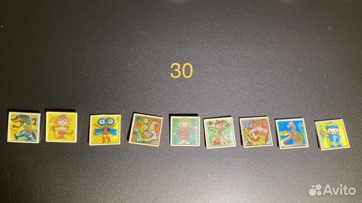 Значки СССР, разные, переливные, октябрятские