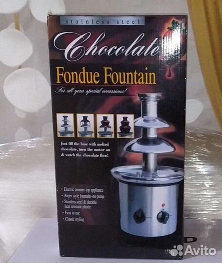 Шоколадный фонтан