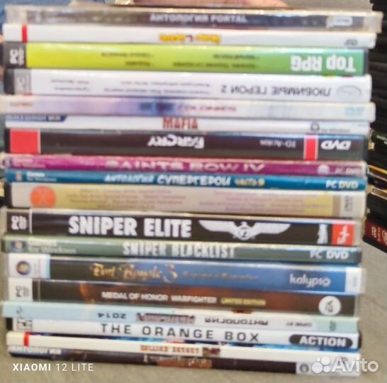 DVD диски игры фильмы мультики