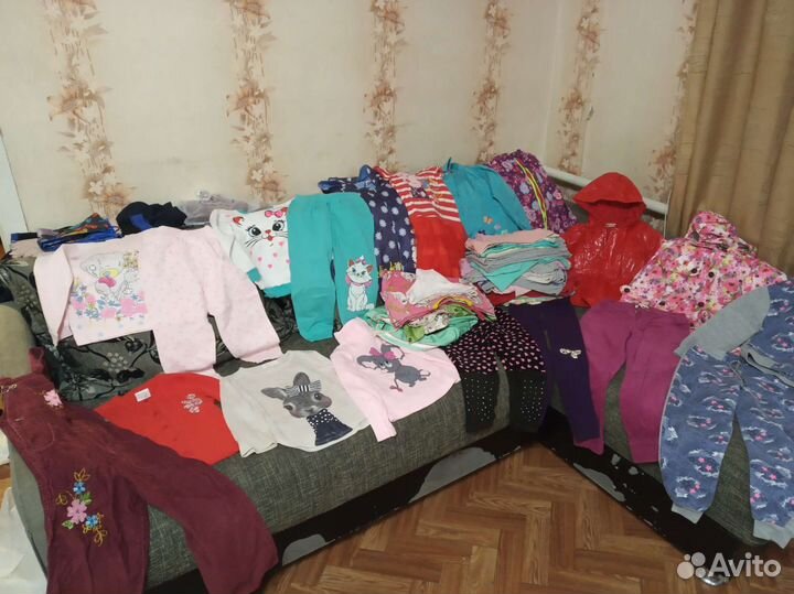 Пакет вещей для девочки 3-6 л