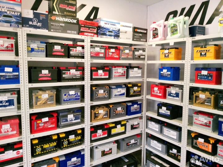 Аккумуляторы для автомобиля 12