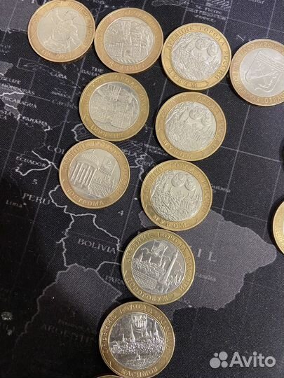 Монеты юбилейные 10рублей