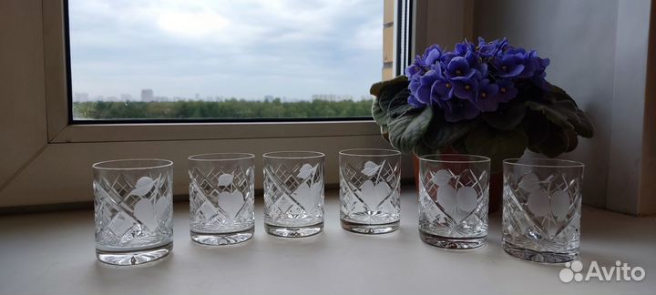 Хрустальная посуда СССР