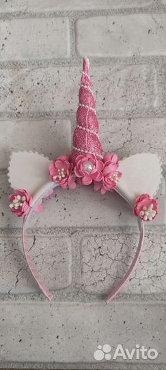 Ободок на голову с ушками