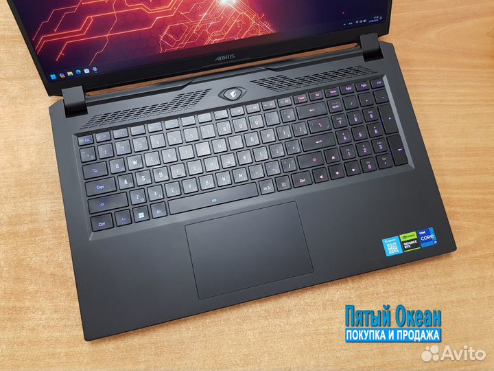 Игровой ноутбук aorus 17 360Hz, Core i7, RTX 4080