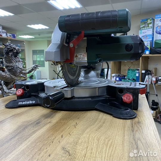 Торцовочная пила metabo ks 216 m lasercut