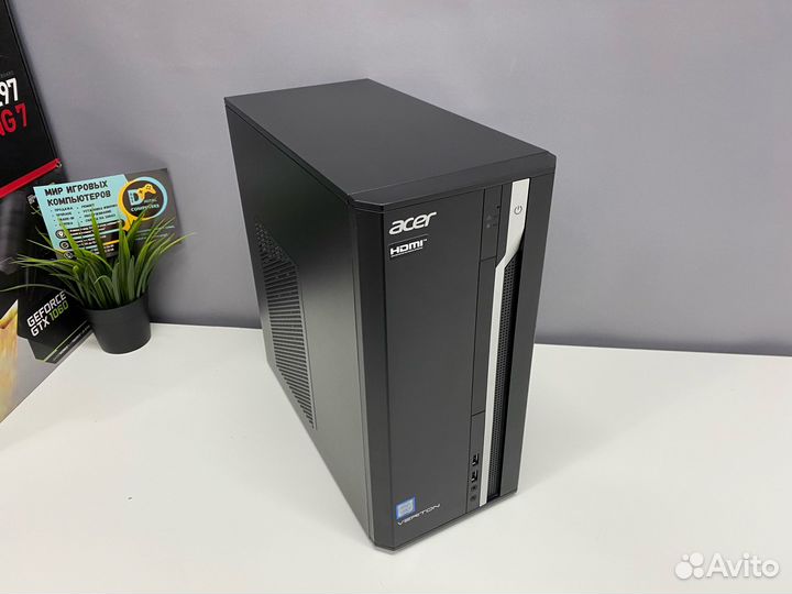 Игровой компьютер core i3-7100/ 8Gb DDR4/ GT1030