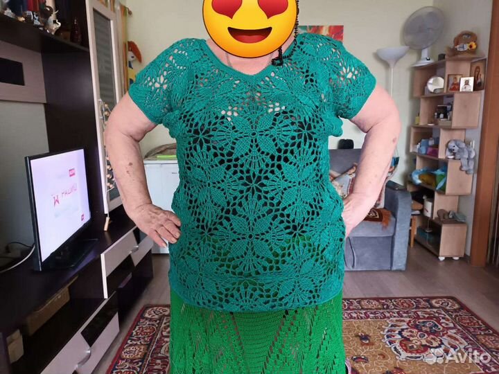 Вязаные крючком вещи на женщину