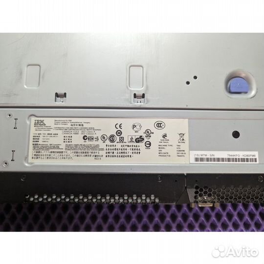 Сервер IBM X3550 M3 type 7944, main 69Y5082, 2X E5