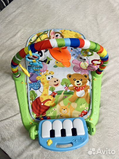 Детский развивающий музыкальный коврик