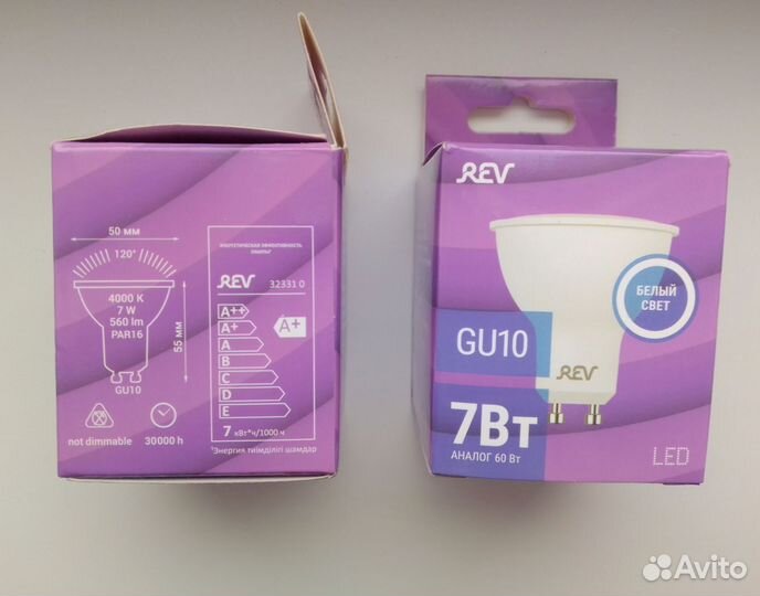 Светодиодные лампы gu10