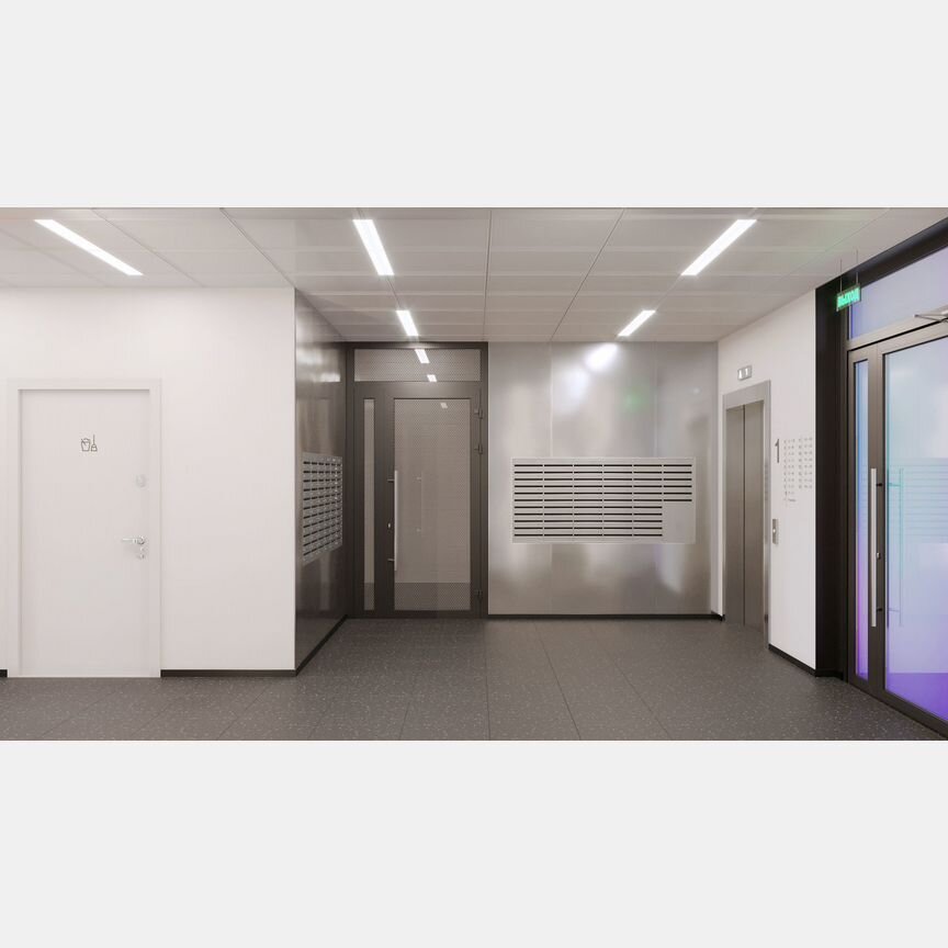 1-к. квартира, 35,7 м², 4/9 эт.