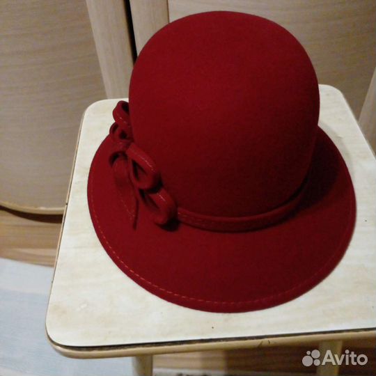 Шляпа фетровая женская