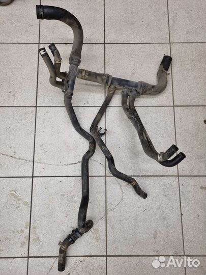 Рено Дастер 2.0 патрубок антифриз на автомат