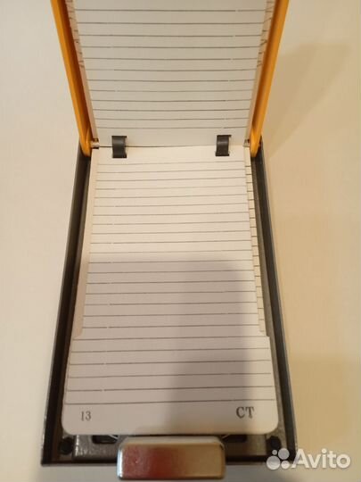 Механическая записная книжка 