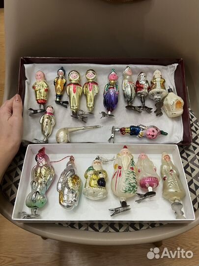 Елочные игрушки СССР