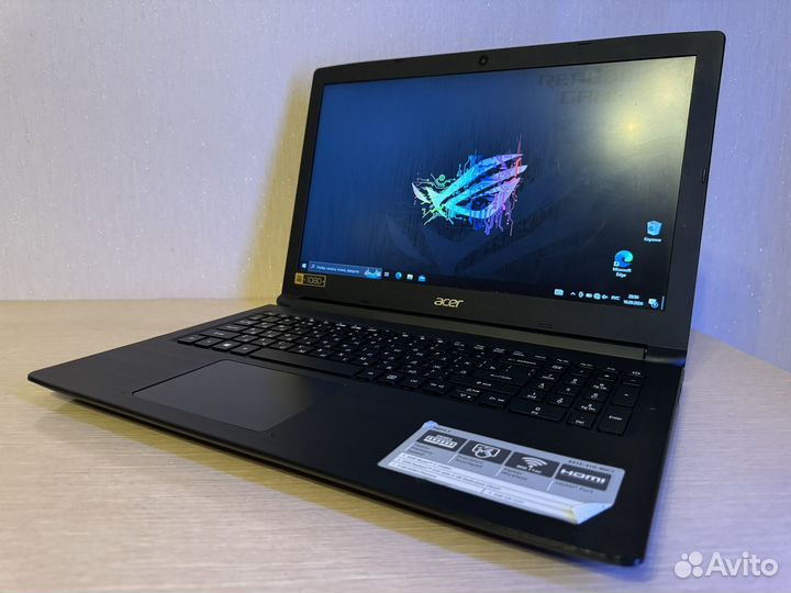 Игровой Acer 15.6 FHD R5 2500u r530 256ssd / 16