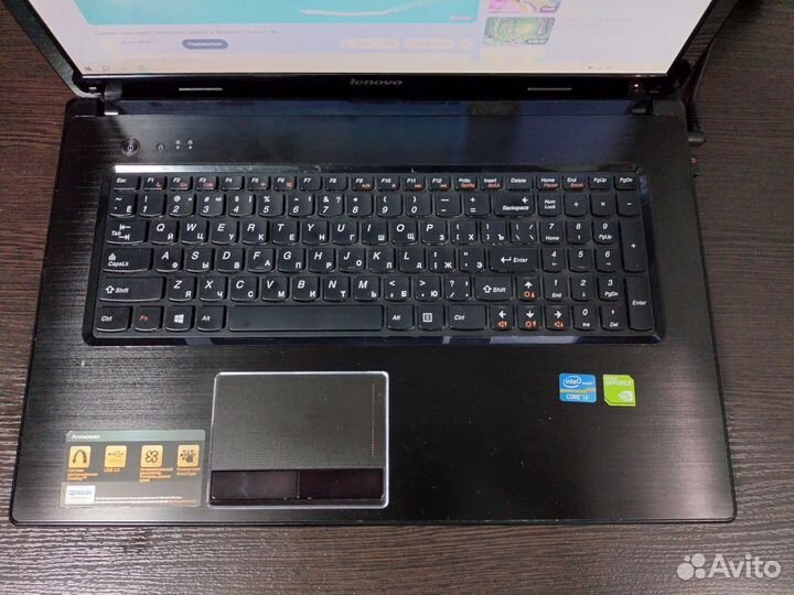 Ноутбук lenovo G780