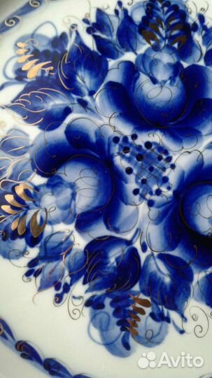 Поднос гжель