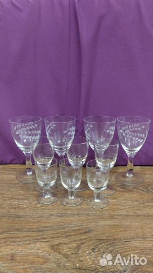 Фужеры, рюмки СССР