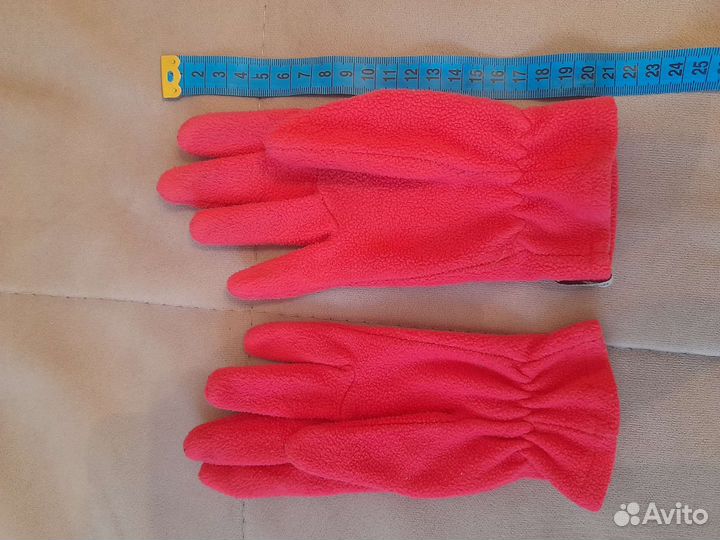 Перчатки флисовые