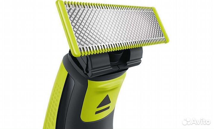 Триммер Philips OneBlade черный/салатовый