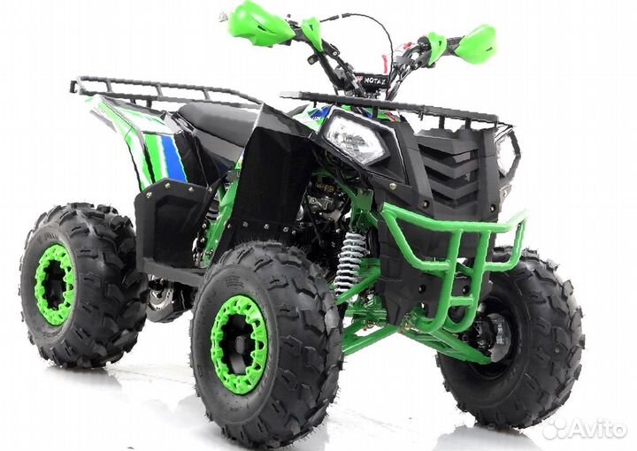 Детский квадроцикл 125 кубов Grizlik A125 зеленый