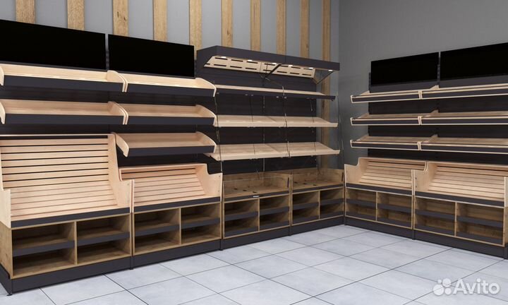 Витрина для пекарни