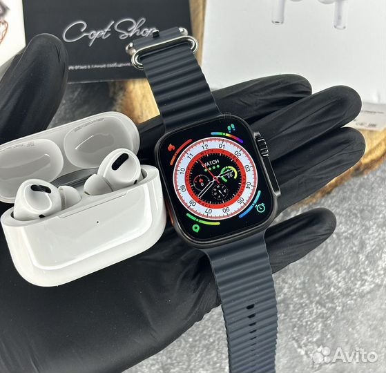 AirPods Pro + Apple Watch Ultra 49mm