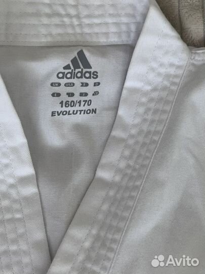 Кимоно adidas 170 с поясом