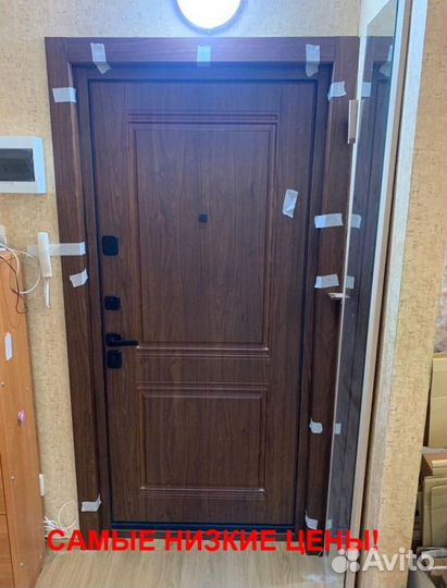 Тёплая дверь входная железная с бесплатной доставк