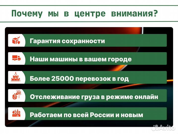 Домашний переезд с грузчиками, подача 1 день