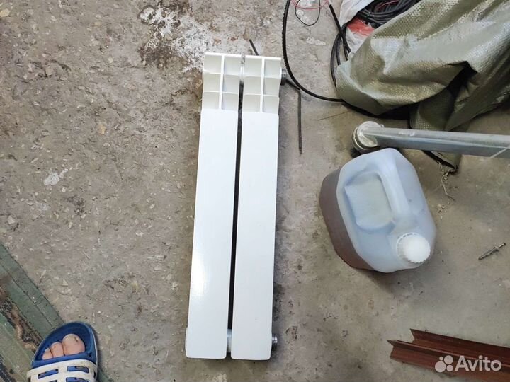 Радиатор отопления2 секции би металл