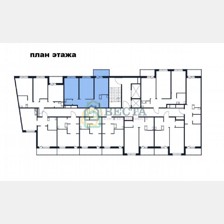 2-к. квартира, 48,1 м², 11/12 эт.