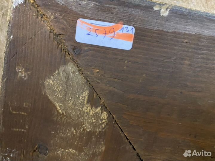 Антикварная картина холст масло. Пейзаж