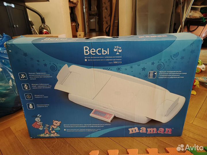 Электронные весы для новорожденных Maman