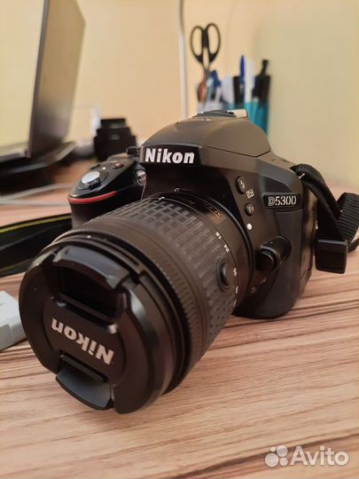 Фотоаппарат nikon d5300 + объектив kit