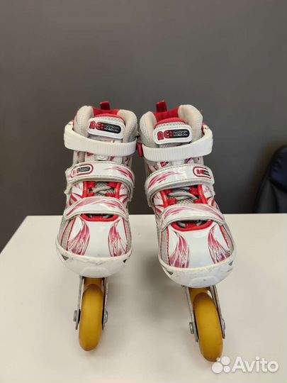 Ролики с регулируемым размером 31-36 + защита