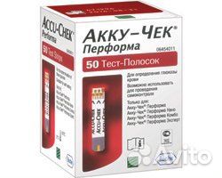 Тест полоски акку чек перформа