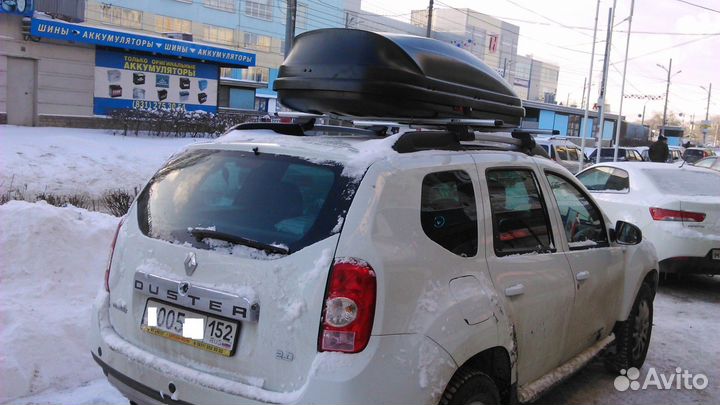 Багажник бокс на крышу Renault Duster (2011-2015)