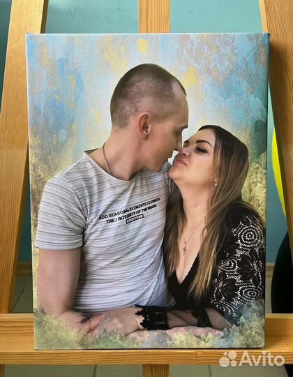 Печать фото на холсте