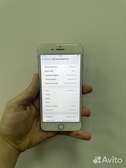 iPhone 8 Plus, 256 ГБ