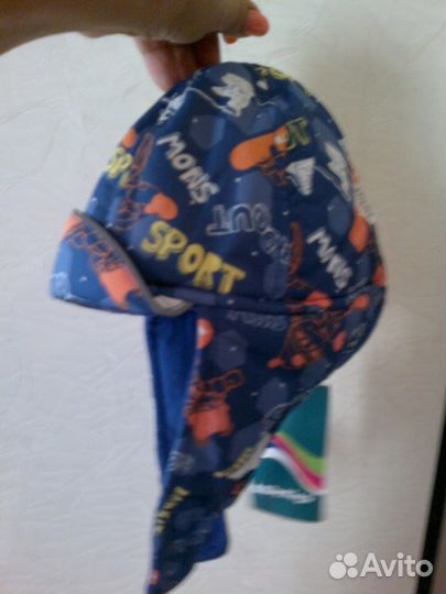 Шапка+ краги новые