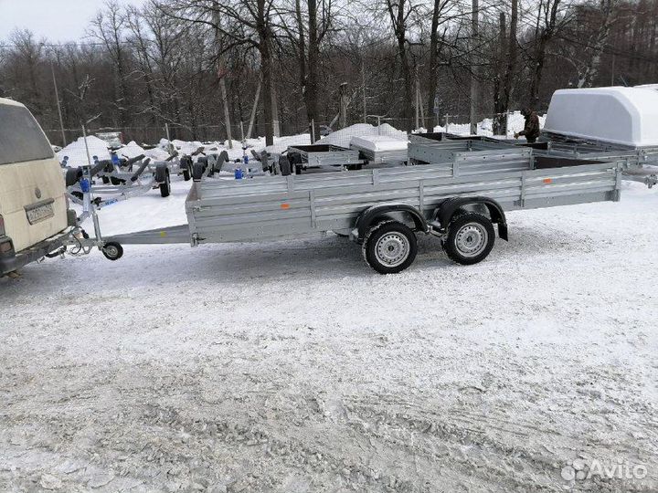 Прицеп легковой, двухосный,оцинкованный от мзса
