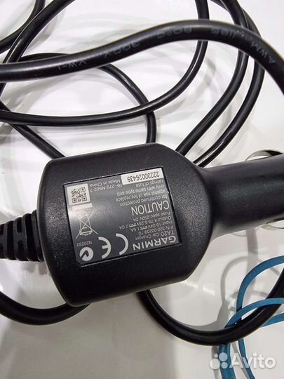 Зарядка для навигатора Garmin mini USB TA20