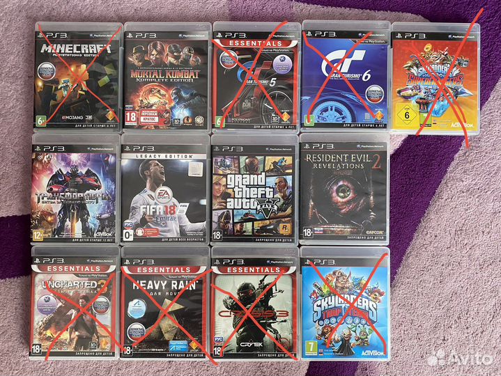 Игры для ps3 и ps4