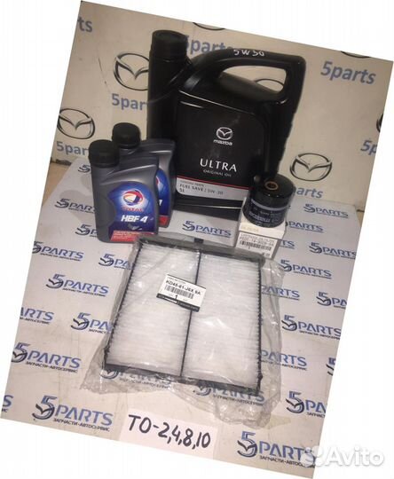 Комплект то - 2 оригинал (5W30) Mazda 6 (GJ;GL)