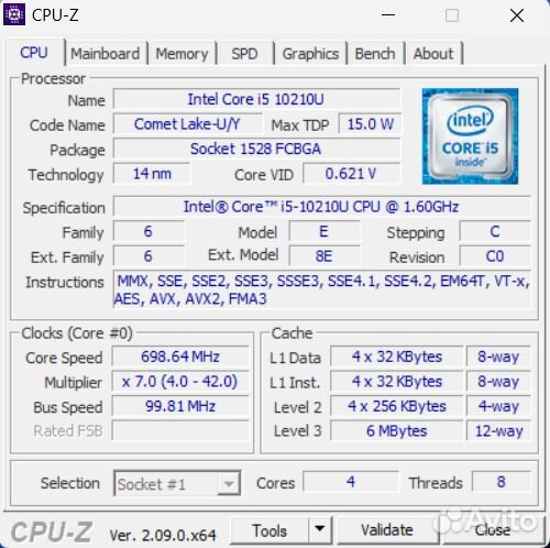 Chuwi CoreBook XPro (i5-10210U/16Gb/512Gb NVMe)