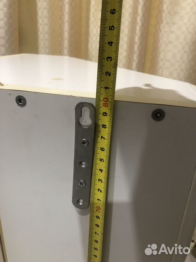 Навесной шкаф в ванную с зеркалом