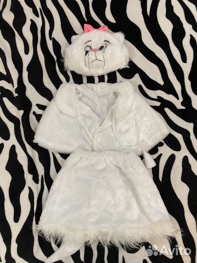 Костюм новогодний для девочки Кошечка 122 размер